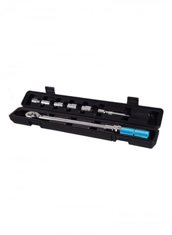 7-Piece Steel Torque Wrench Socket Set Multicolour