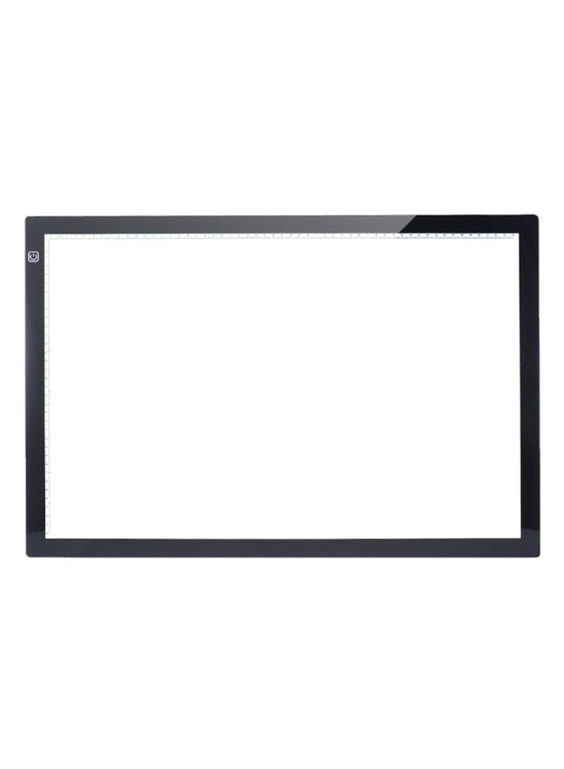 LED Light Display Box Pad Black/White