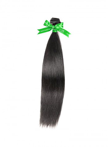 Brazilian Silky Straight Hair Extension Black 14inch