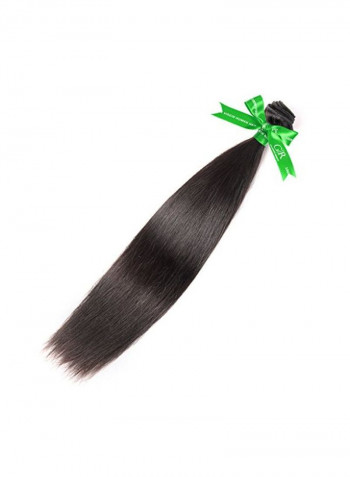 Brazilian Silky Straight Hair Extension Black 14inch