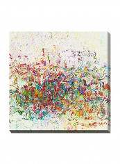 Giclee Stretched Canvas Wall Art Multicolour 1x18x18inch