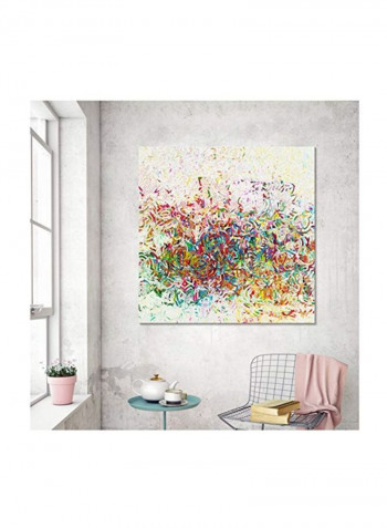 Giclee Stretched Canvas Wall Art Multicolour 1x18x18inch