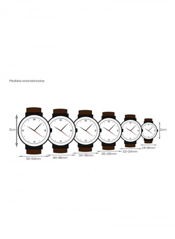 Men's Water Resistant Analog Watch RD-IMP-G3-S1IB-BR