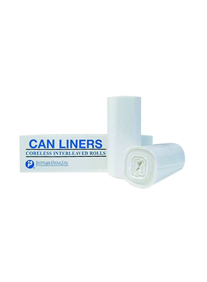 Resin Perforated Roll Can Liner White