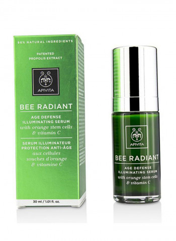 Bee Radiant Age Defense Illuminating Serum 1ounce