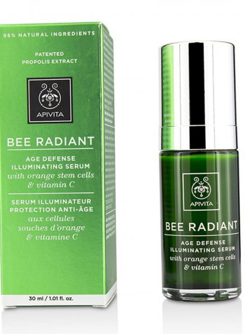 Bee Radiant Age Defense Illuminating Serum 1ounce