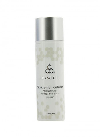 Peptide Rich Defense Moisturizer SPF50 50مل