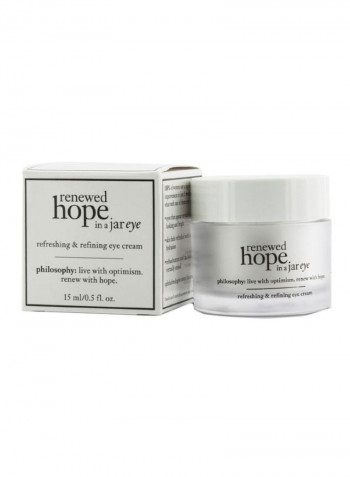 Renewed Hope In A Jar Refreshing And Refining Eye Cream 0.5ounce