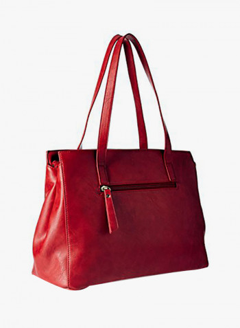 Polyester Blend Clutch HMCR059041B4 Red