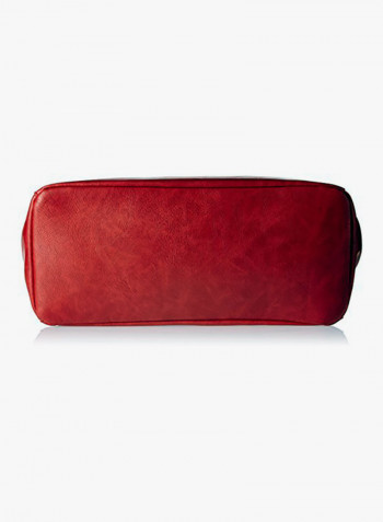 Polyester Blend Clutch HMCR059041B4 Red