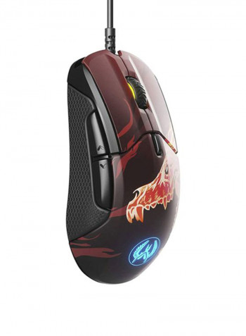 Rival 310 Cs Go Howl Edition Wired Mouse 12.78x7.01x4.19cm Black/Red/Yellow