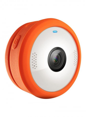 Livestreaming Wearable Camera 2.20x1.10x2.20inch White