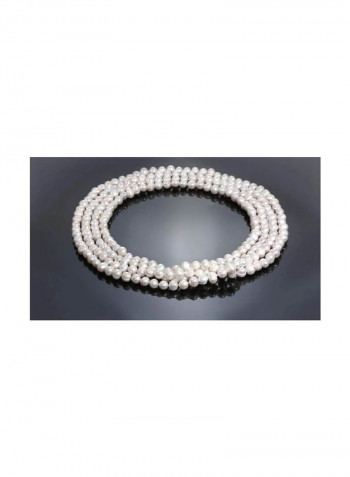 Pearl Rope Strand Necklace