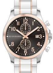 Men's Chronograph Display Steel Band Watch 1595-44