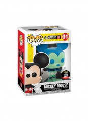 POP Disney Mickey's 90Th Mickey Mouse Blue/Green 01 Shop Exclusive Limited Edition 3x7inch