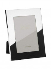 Decorative Tabletop Photo Frame Silver 11.9x10.3x1inch