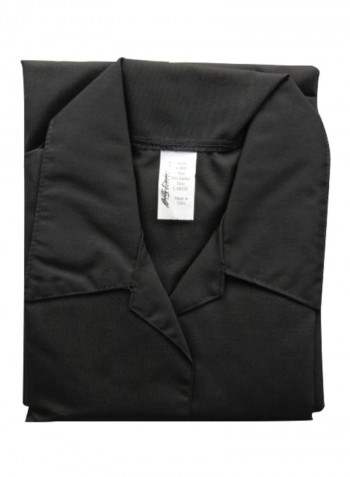 Professional Salon Esthetician Jacket Black