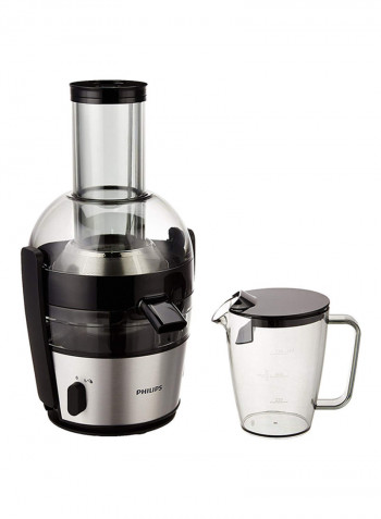 Juicer HR1863/05 Silver/Black/Clear