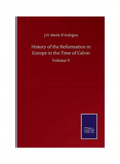 History of the Reformation in Europe in the Time of Calvin: Volume V Paperback English by J. H. Merle D'Aubigne