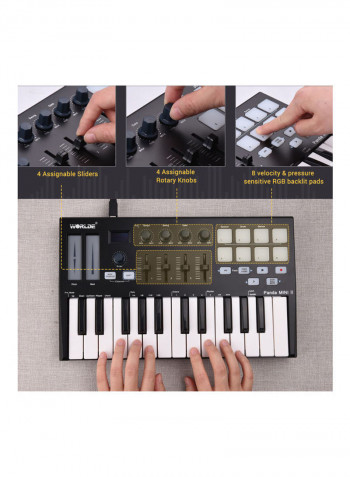 25-Key USB Keyboard Controller