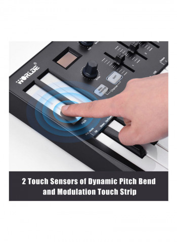 25-Key USB Keyboard Controller