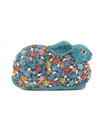Hollow Out Lightweight Ladylike Bag Blue