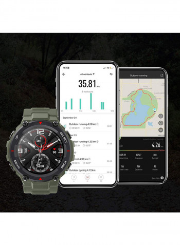 T-Rex Smartwatch Army Green