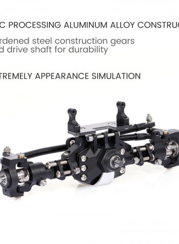 RC Bridge Axle Shaft For Axial SCX10 II 90046 90047 22 x 4 x 7cm
