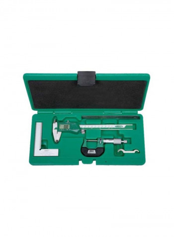 4-Piece Measuring Tool Green