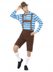 2-Piece Bavarian Beer Costume Set L