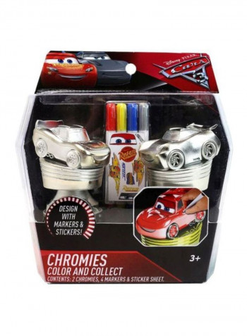 Cars 3 Chromies Color N Collect Activity Playset 93705