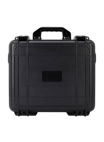 Rugged Waterproof Drone Carrying Case 32 x 12 x 16centimeter Black