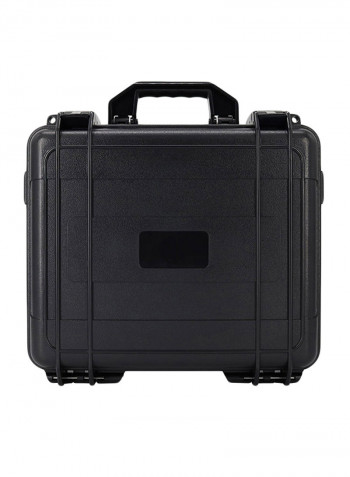 Rugged Waterproof Drone Carrying Case 32 x 12 x 16centimeter Black