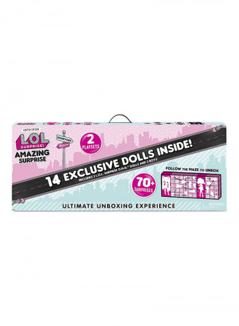 Amazing Surprise With 14 Dolls 4.75x36x14.5inch