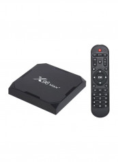 Android Set Top Box With Remote Control For Smart TV X96 Max Plus Black