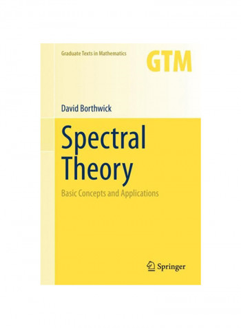 Spectral Theory Basic Concepts and Applications Hardcover