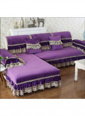 European Style Sofa Slipcover Purple reviews European Style Sofa Slipcover Purple