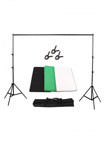 Studio Photography Backdrop Kit Black