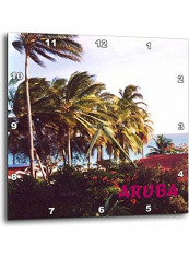 Aruba Breezes Wall Clock Multicolour 15 X 15inch