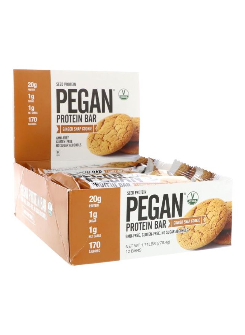 Pack Of 12 Pegan Protein Bar