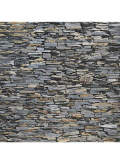 Milano Graphite Stone Anti Wallpaper Green/Grey 400x280centimeter
