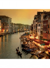 Milano Venice Wallpaper Orange/Red/Brown 400x280centimeter