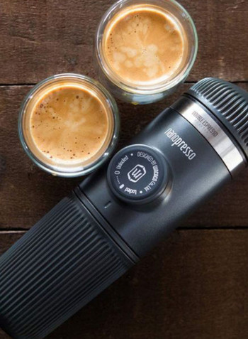 Nanopresso Barista Kit for Ground Coffee Black 0.12L