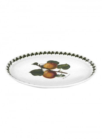 Pomona Classics Platter White/Green/Yellow 14.7x10.8x1inch