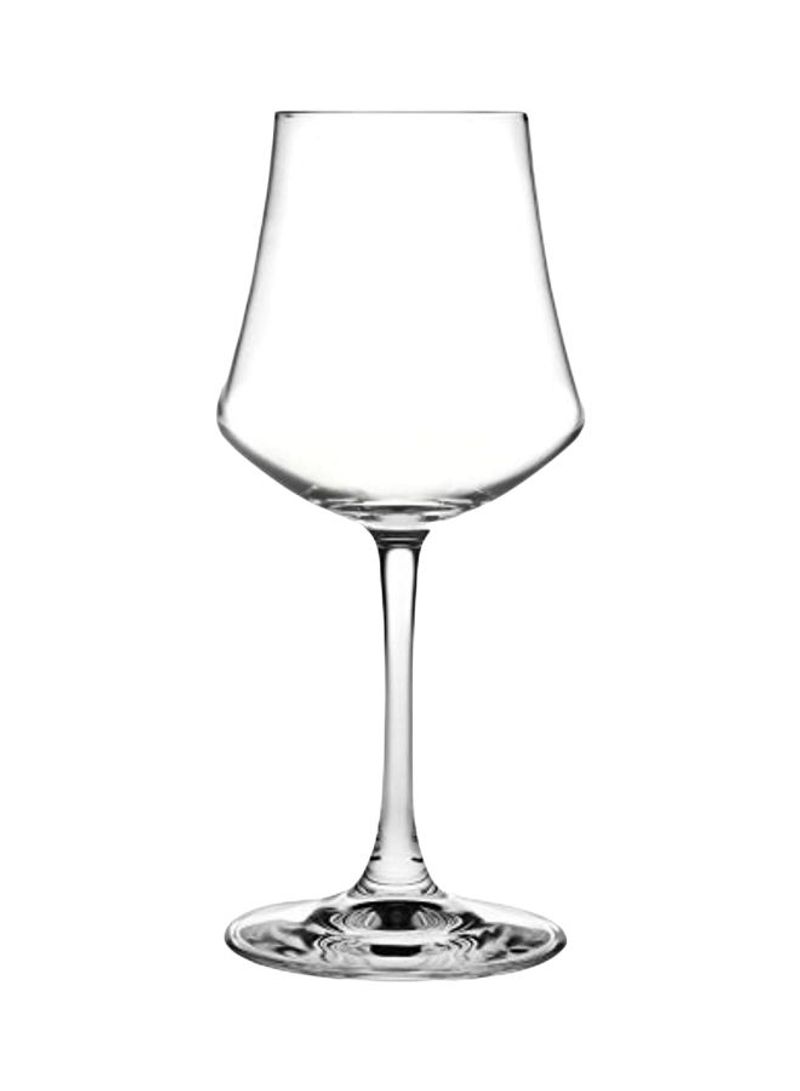 6-Piece Goblet Beverage Glass Clear 3.5x3.5x7.5inch