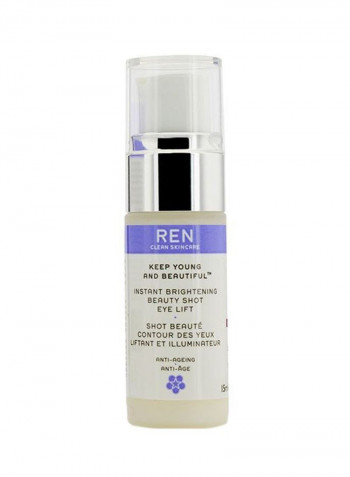 Keep Young And Beautiful Instant Brightening Beauty Shot Eye Lift 15ml