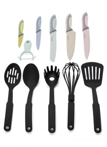 21-Piece Non-Stick Cookware Set Multicolour
