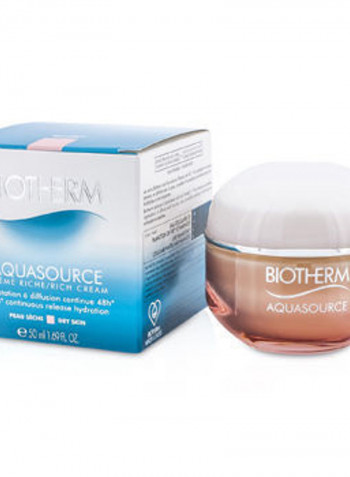 Aquasource 48H Continuous Release Hydration Rich Cream 50ml