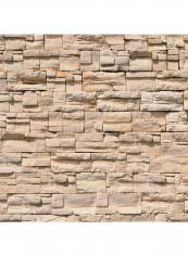 Milano Asian Stonewall Wallpaper Light Brown 400x280centimeter