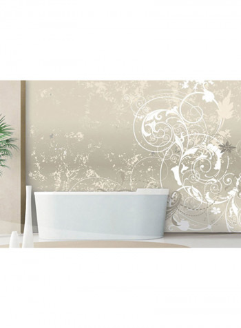 Milano Mother Of Pearl Light Wallpaper Green/Light Grey/White 400x280centimeter